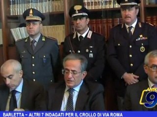 Barletta | Altri 7 indagati per il crollo di via Roma