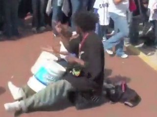 Awesome Drummer Dad And His Kid