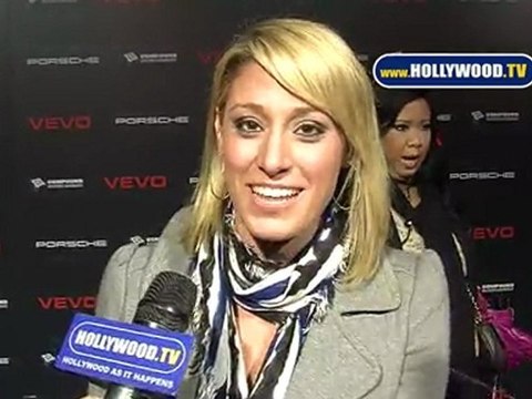 Vienna Girardi VEVO Event With Ne Yo And Friends at The Avalon 112110 YT