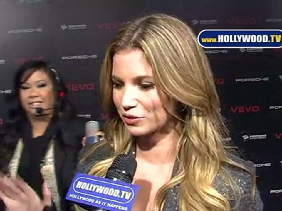 Amber Lancaster VEVO Event With Ne Yo And Friends at The Avalon 112110 YT