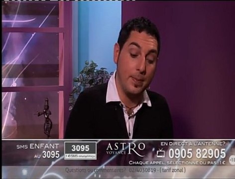 Astrovoyance Nicolas Gigliotti (Secret story) et Carl sur RTL TVI