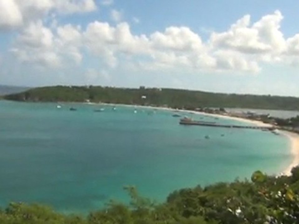 Anguilla's Sandy Ground  and road bay beach video 2