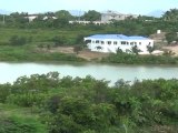 Meads Bay Pond viewed from the roof top of Turtle Nest Hotel in Anguilla