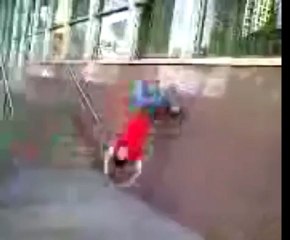 Wall flip fail