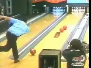 Ramp Bowling shot