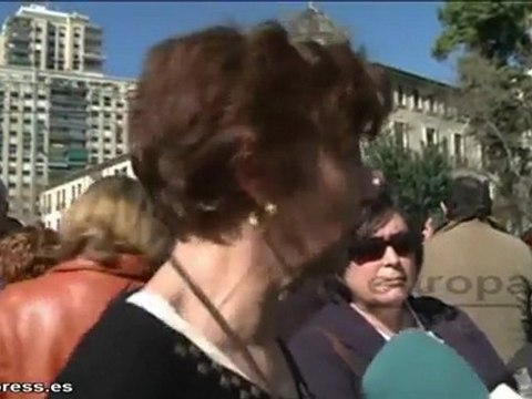 Protesta en Valencia por la detención de un menor