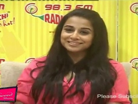 Busty Babe Vidya Balan Speaks About Sujoy Ghosh At Promotion Of Movie Kahaani