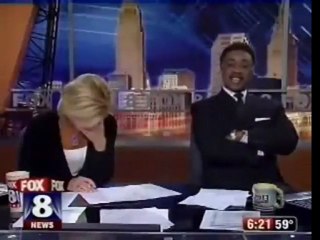 Anchor Cracks Up At Fart Story