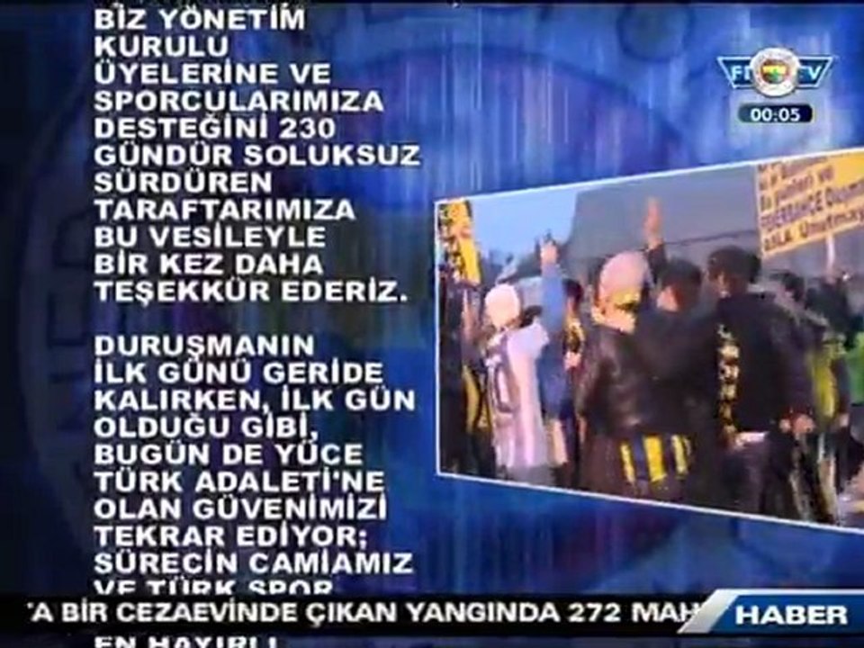 FBTV - Yönetim Kurulu Teşekkür ve Davet Mektubu