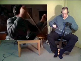 Greensleeves musical saw duo