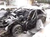 فري برس   حمص حي باباعمرو دمار شامل يعم الحي 14 2 2012