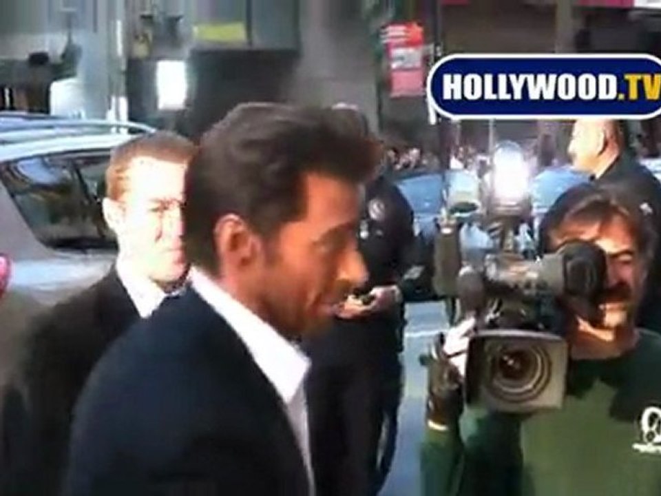 Hugh Jackman Premieres X-Men Origins: Wolverine