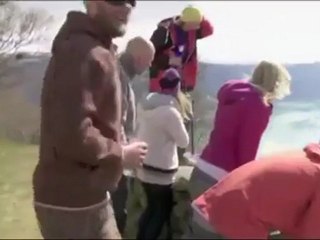 Insane Base Jump Flyby In Norway !