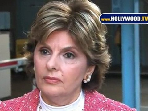 Gloria Allred Talks To Cameras At CNN