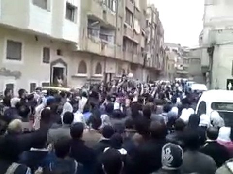 فري برس المظاهرة التي خرجت غضبا لاستشهاد عبد الناصر الشربجي