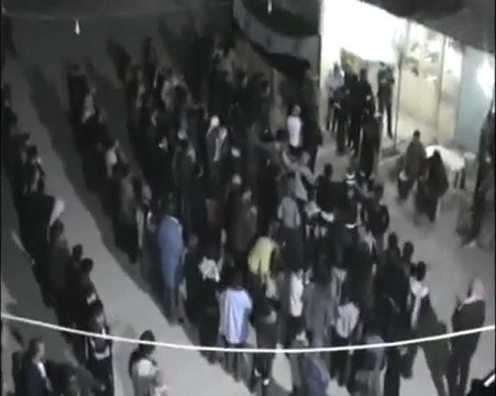 فري برس ادلب حزانو مظاهرة مسائية 15 2 2012