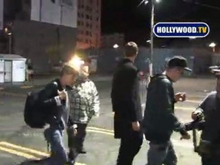 Samantha Ronson Leaves Bardot Nightclub.