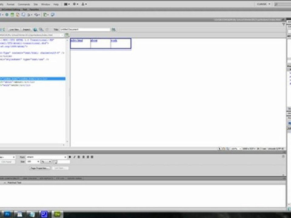 Sprite Menu Tutorial, HTML and CSS