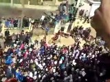 فري برس   ابطع مظاهرة نصرة لحمص والمدن المحاصرة 13 2 2012