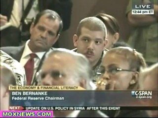 Ben Bernanke Town Hall Meeting With Military Families At Fort Bliss Texas pt3