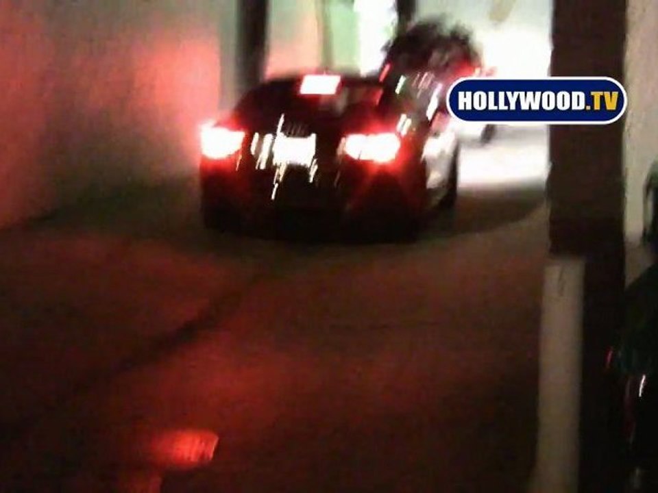 Derek Hough And Nicole Scherzinger Leave Dance Studio