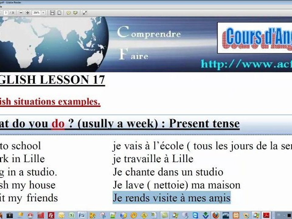 English Lesson 17-Part1