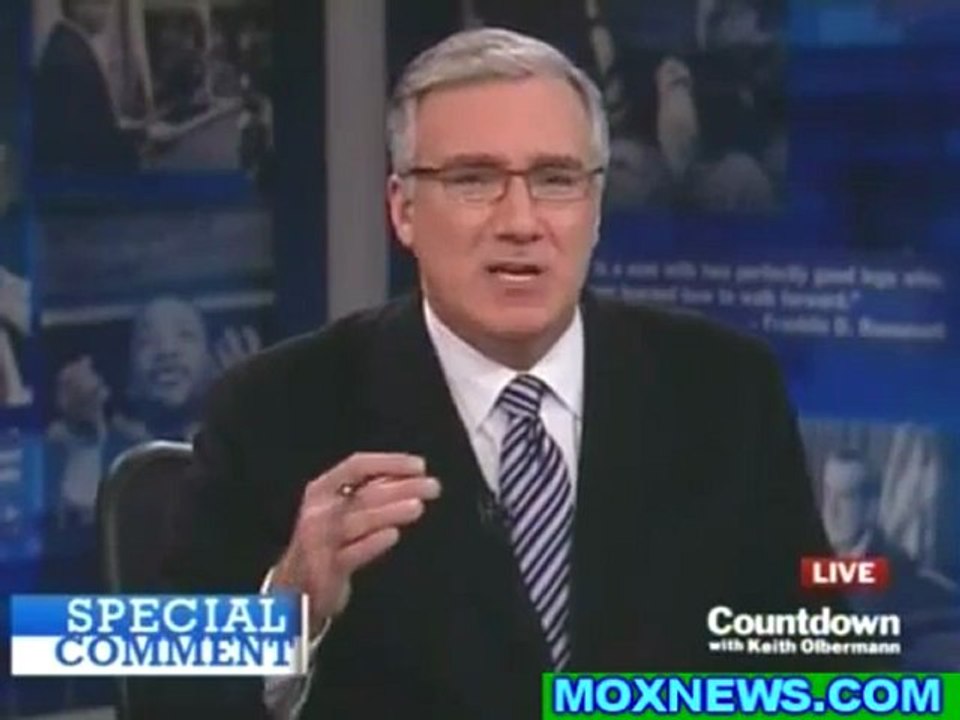 BLOOMBERG TODAY! BLOOMBERG TOMORROW! BLOOMBERG FOREVER! Olbermann Special Comment