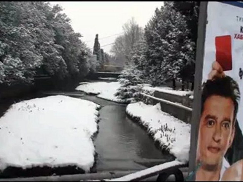 Simferopol de bir pazar günü..