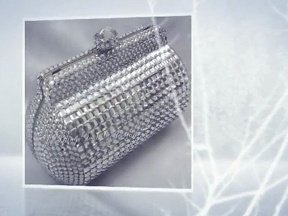 Silver Secret Box Swarovski Crystal Clutch Bag