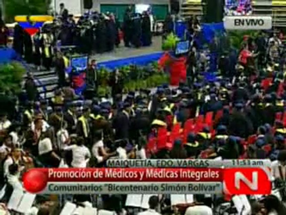 (VIDEO) Médicos integrales graduados ratifican su compromiso con su comunidad (16-02-2012) Venezolana de Televisión