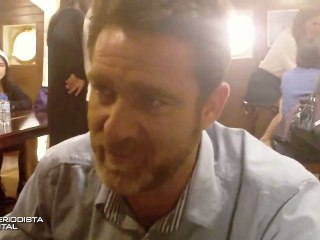 Juan Artero en la presentación de "El barco" (Antena 3)