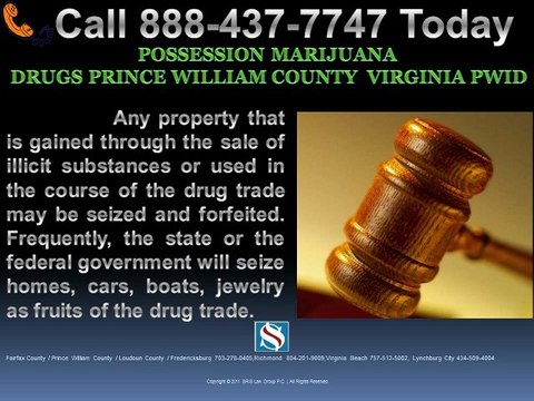 POSSESSION MARIJUANA DRUGS PRINCE WILLIAM COUNTY VIRGINIA PWID