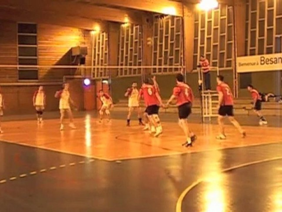 Masculins Besançon VB2 reçoit Morteau le 07.01.2012