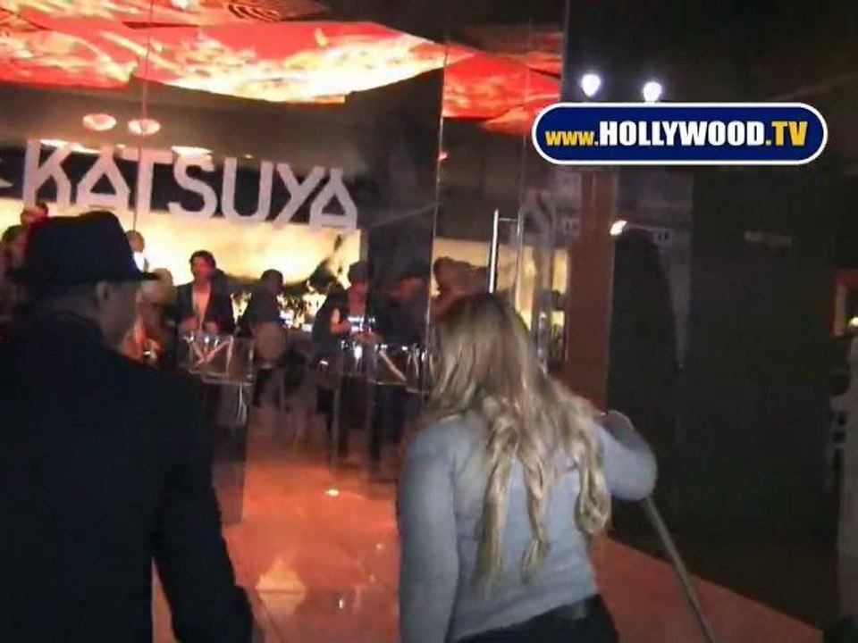 Diana Lopez Celebrity Real Estate Mogul At Katsuya Restaurant