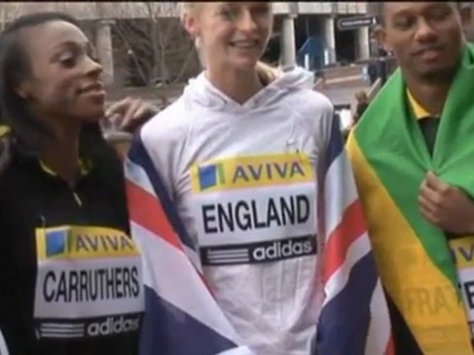 Hannah England im Olympiafieber