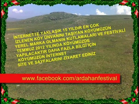 ardahan festival haberleri info ardahantv hoçvan mehmetaliarslan köyü kutlama festivali