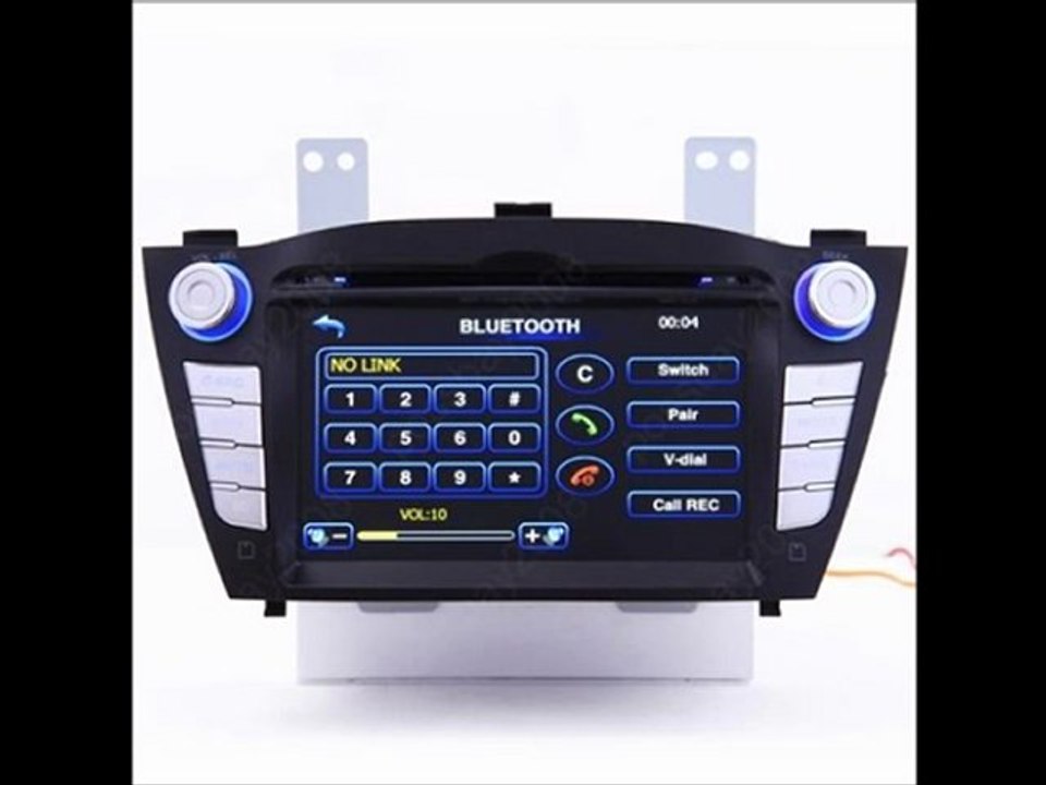 Hyundai IX35 Car GPS Navigation ATSC TV DVD Radio  www.autocardvdgps.com