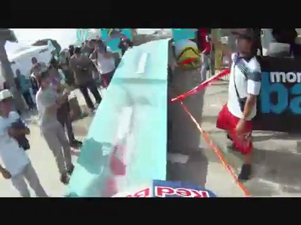 Descente en VTT à Valparaiso au Chili