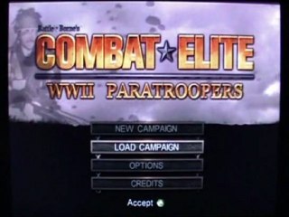 First Level - Only - Combat Elite WWII Paratroopers - Xbox