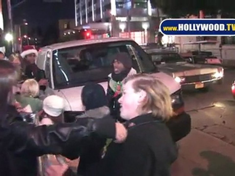 Brandon Mychal Smith Delights Fans at Hollywood Xmas Parade