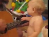 Baby Rocks Out to Bon Jovi!!!