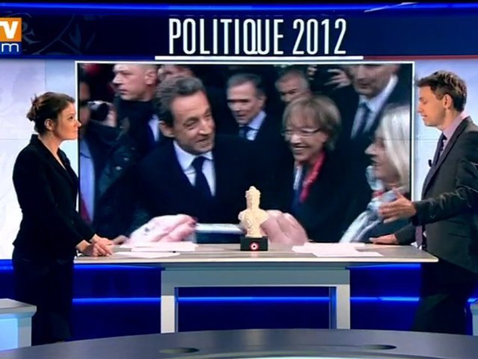 Nicolas Sarkozy cible François Hollande et se pose en candidat proche du peuple