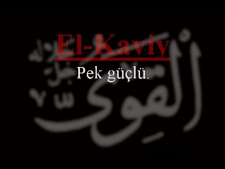 Ya ALLAH (Esma-ül Hüsna)