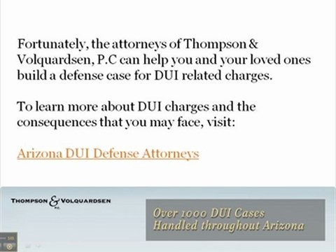 Arizona DUI Defense Attorneys