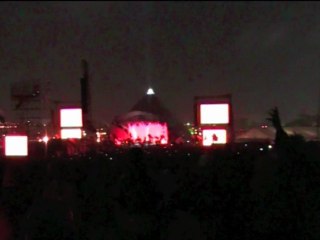 U2 live @ Glastonbury festival 2011