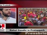 Rahul Gandhi in Pratapgarh: The people of U.P developed other states