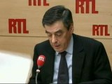 Le Premier ministre François Fillon sur RTL : 