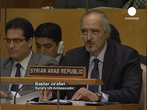 UN General Assembly backs Arab League Syria plan