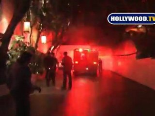 Josh Hartnett Gets Into Ambulance At Chateau Marmont