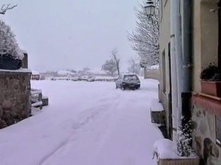 Campoussy sous la neige